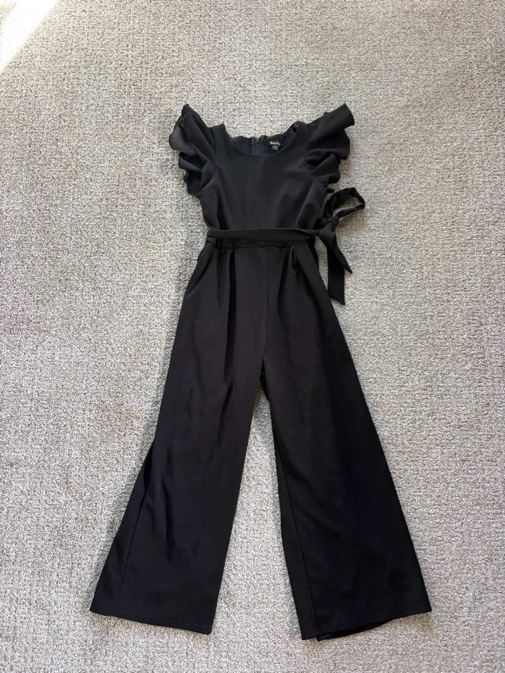 Zunie Girls Black Jumpsuit Size 10